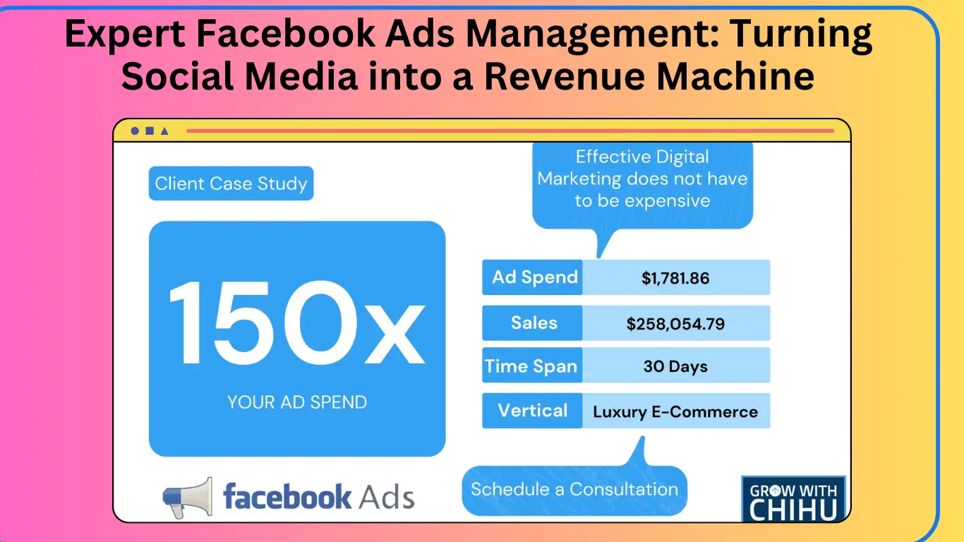 Expert Facebook Ads Management Turning Social Media into a Revenue Machine