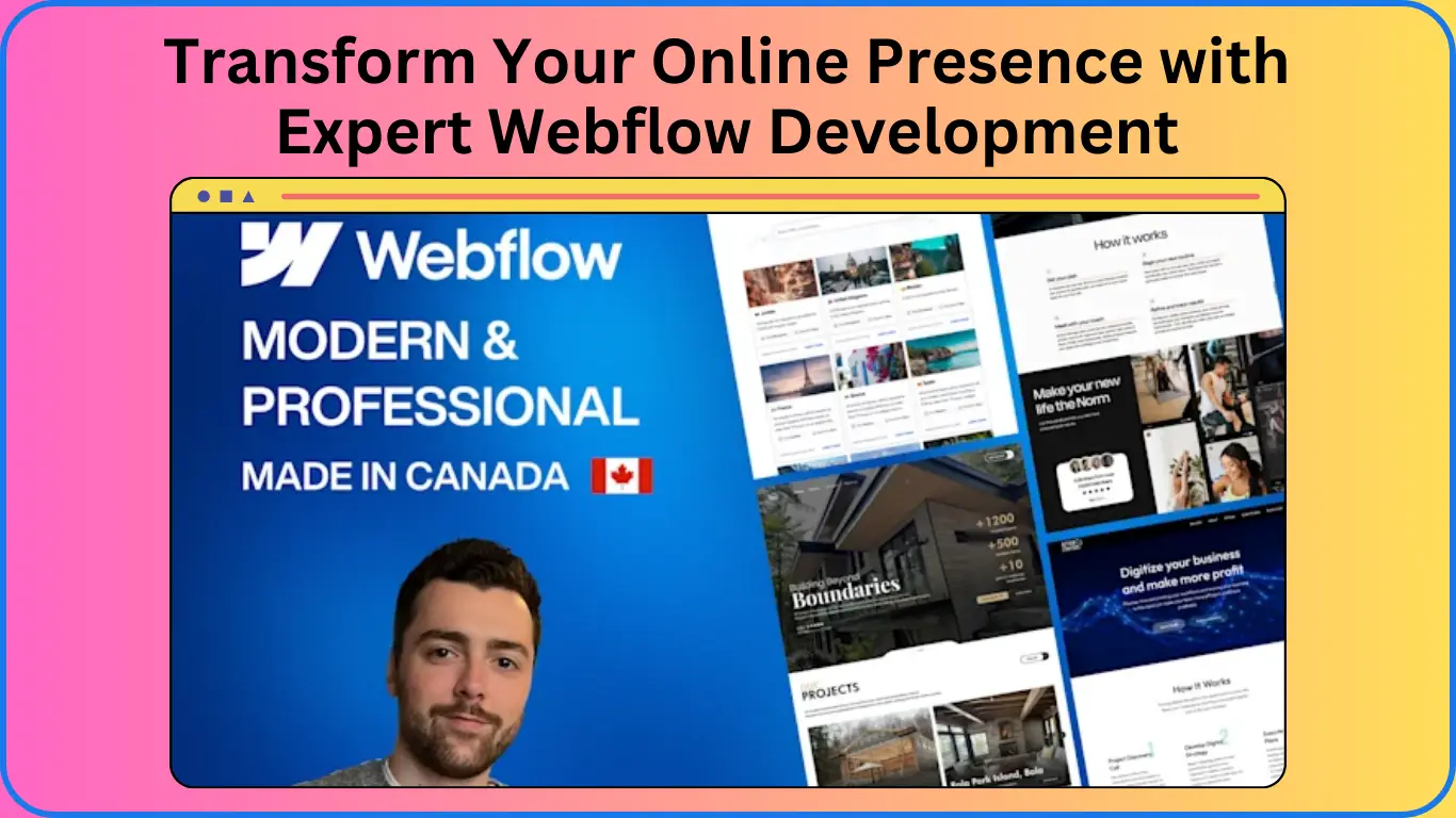 Transform Your Online Presence with Expert Webflow Development